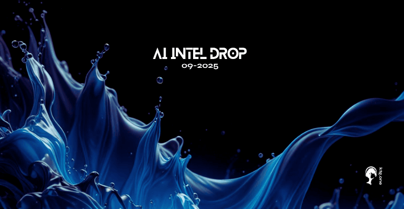 AI Intel Drop [Sep 2025]: AI Breakthroughs: Why 1 Year = 10 Years Now